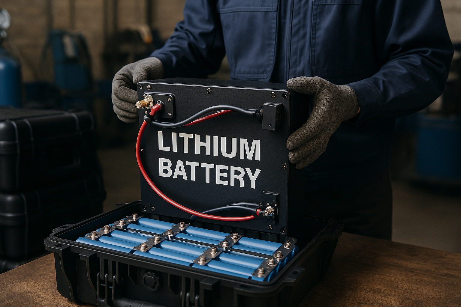 Custom lithium power packs